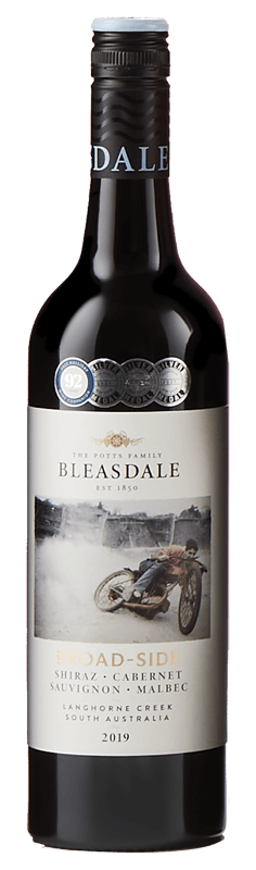 Bleasdale The Broadside Langhorne Creek Shiraz Cabernet Malb 2019 Bleasdale The Broadside Langhorne Creek Shiraz Cabernet Malb 2019