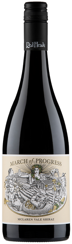 RedHeads March of Progress Organic Shiraz 2022 RedHeads March of Progress Organic Shiraz 2022