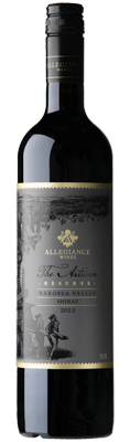 Allegiance Wines The Artisan Reserve Barossa Valley Shiraz Allegiance Wines The Artisan Reserve Barossa Valley Shiraz