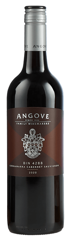 Angove Bin 4288 Coonawarra Cabernet Sauvignon 2020 Angove Bin 4288 Coonawarra Cabernet Sauvignon 2020