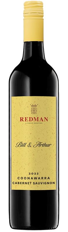 Redman Bill & Arthur Coonawarra Cabernet Sauvignon (exclusive) 2022 Redman Bill & Arthur Coonawarra Cabernet Sauvignon (exclusive) 2022
