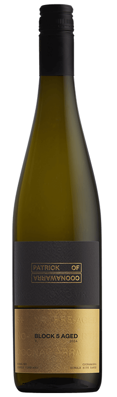 Patrick Block 5 Aged Riesling 2017 Patrick Block 5 Aged Riesling 2017