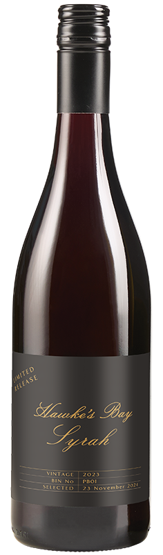 Limited Release Hawke's Bay Syrah 2023 Limited Release Hawke's Bay Syrah 2023