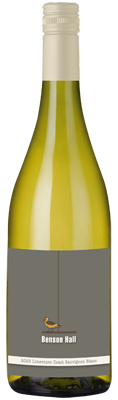 Benson Hall Limestone Coast Sauvignon Blanc
