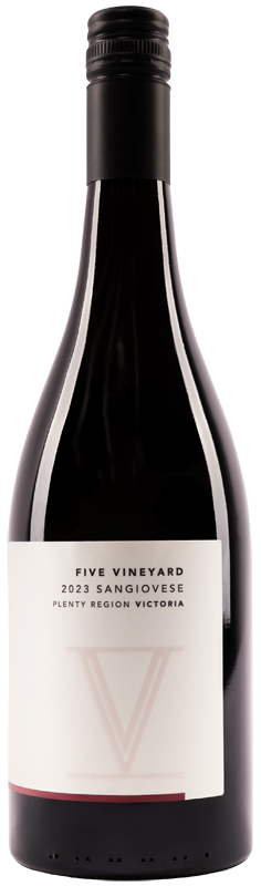 Five Vineyard Estate Plenty Sangiovese 2023 Five Vineyard Estate Plenty Sangiovese 2023